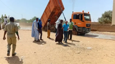 Photo de Boghé : Le Hakem rend visite aux sinistrés