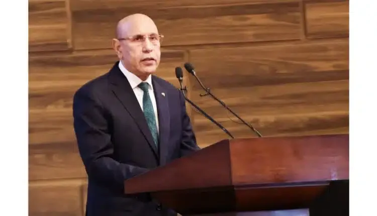 صورة رسمية للرئيس خلال الحدث