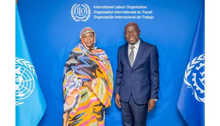 La ministre de la Fonction publique s’entretient avec le directeur général de l’Organisation internationale du Travail