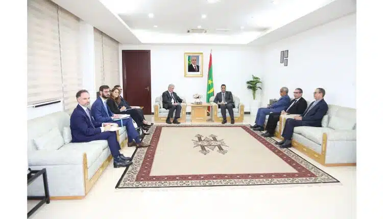 Rencontre entre Moctar Ould Djay et une délégation française pour renforcer la coopération économique