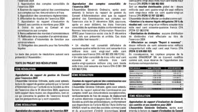 Photo de ORAGROUP : Convocation des actionnaires pour l’Assemblée Générale du 5 décembre à Lomé