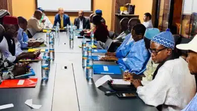 Photo de Boghé : Réunion de sensibilisation sur le Projet Navigation de l’OMVS organisée par la SOGENAV