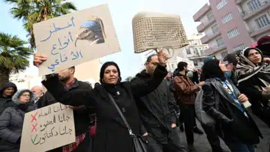 Photo de Tunisie: plus de 2.000 personnes manifestent contre « les injustices »