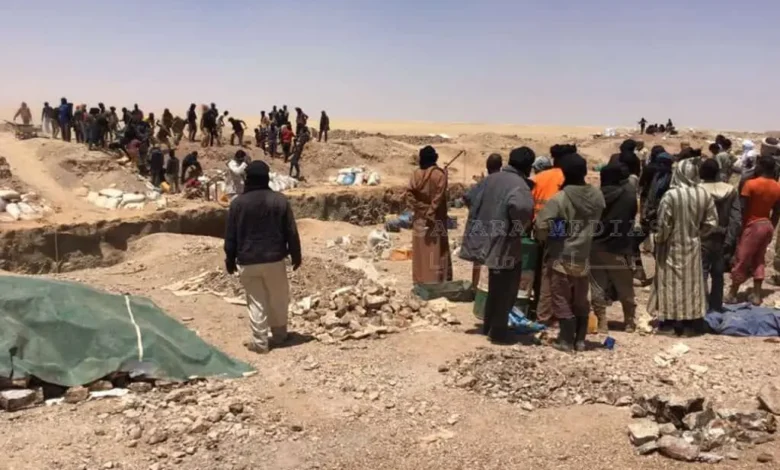 Photo de Bir Moghrein — Effondrement mortel dans un site de prospection aurifère