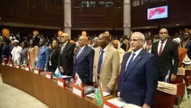 Photo de خطاب رئيس الجمعية الوطنية محمد بنبا مكة في منتدى البرلمان الإفريقي للطفل – الرباط 21-23 نوفمبر 2025