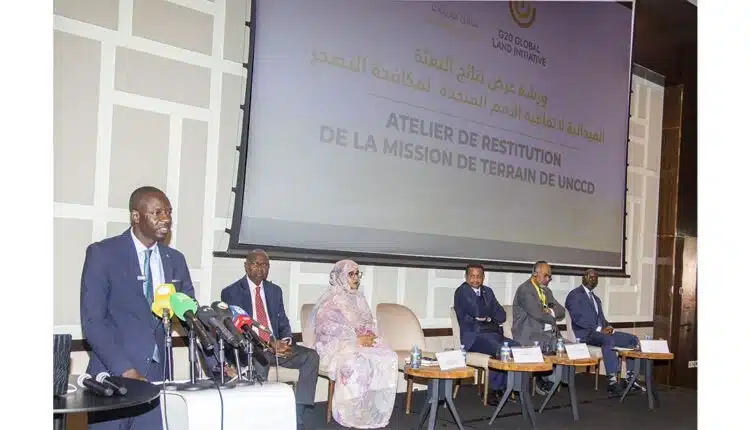 Atelier de présentation du rapport onusien sur l’orpaillage artisanal à Nouakchott organisé par Maaden Mauritanie.