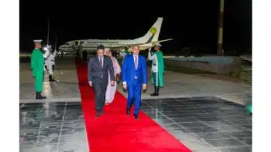 Après une mission de développement à Kiffa, le Président Ghazouani regagne Nouakchott 5 Photo de Après une mission de développement à Kiffa, le Président Ghazouani regagne Nouakchott