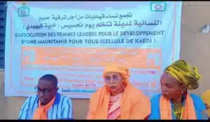 Kaédi : Les FLED sensibilisent la population contre les violences basées sur le genre
