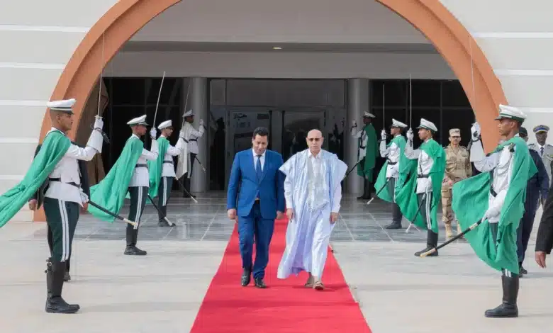 Mauritanie : le Président Ghazouani en route pour Ouadane à l’occasion du Festival des Villes anciennes 1 Le Président Mohamed Ould Cheikh El Ghazouani à Ouadane pour le Festival des Villes anciennes du patrimoine