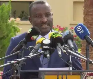 رئيس الجمهورية يدشن قصر العدالة بولاية نواكشوط الجنوبية ومحكمة مقاطعة الميناء نواكشوط 2 معالي وزير العدل، السيد محمد ولد اسويدات، في كلمة بالمناسبة