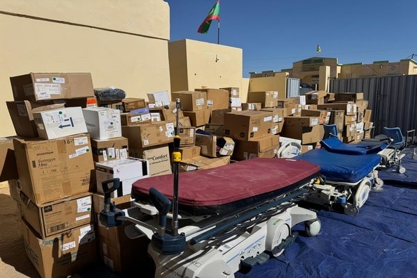 Kinross Tasiast et le ministère de la Santé renforcent les structures sanitaires en Mauritanie 3 remise d’équipements médicaux destinés aux structures sanitaires en Mauritanie.