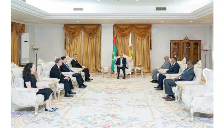Mauritanie–Chine : le Président Ghazouani reçoit une délégation de l’organisation GX 1 Photo de Mauritanie–Chine : le Président Ghazouani reçoit une délégation de l’organisation GX