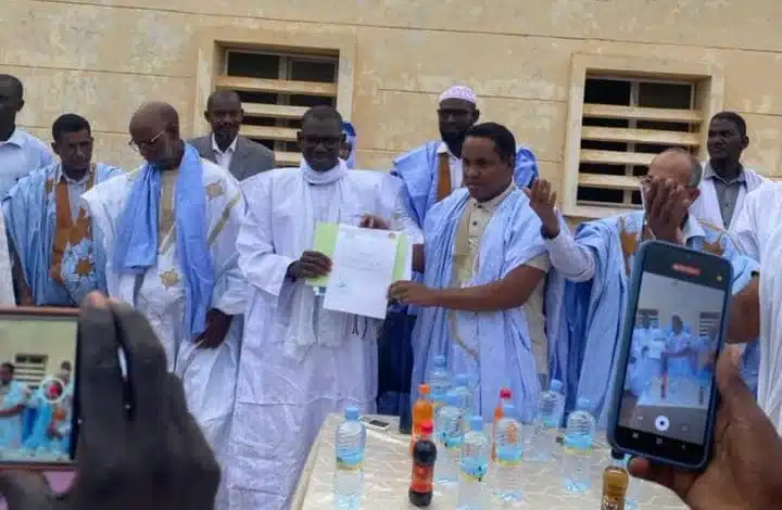 Maghama : cérémonie d'adieu avec l'Inspecteur Tandian 1 Maghama : cérémonie d'adieu avec l'Inspecteur Tandian