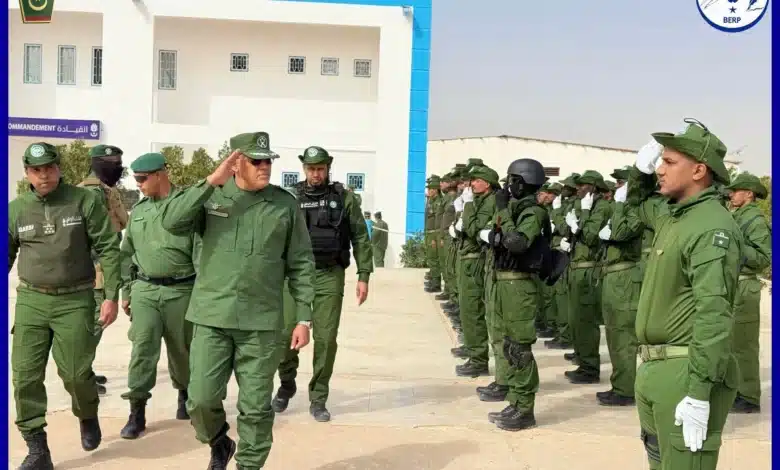Le Chef d’état-major de la Gendarmerie nationale inspecte le Groupement d’intervention rapide à Nouakchott 5 Photo de Le Chef d’état-major de la Gendarmerie nationale inspecte le Groupement d’intervention rapide à Nouakchott
