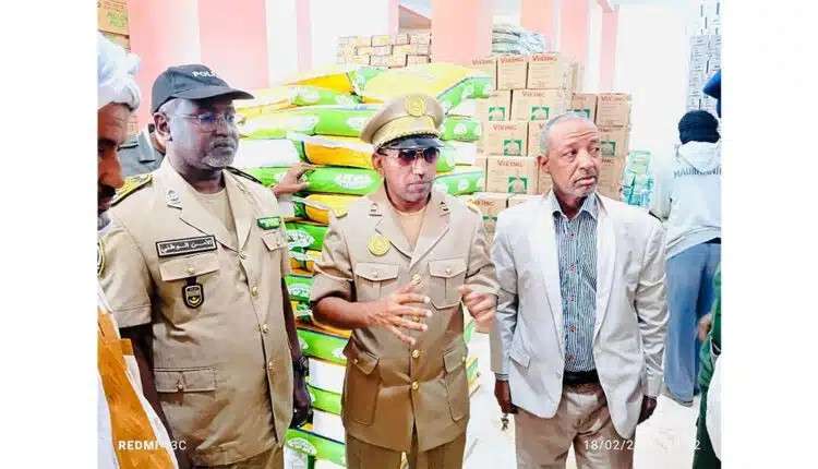 والي لبراكنة يؤدي زيارة تفقد للأسواق في مدينة ألاك 1 والي لبراكنة يؤدي زيارة تفقد للأسواق في مدينة ألاك