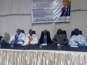 Mauritanie : Les amis du Président vulgarisent le discours du Gorgol à Nouakchott 2 Point de presse de la Coordination nationale des amis du Président à l’Hôtel Azalaï de Nouakchott