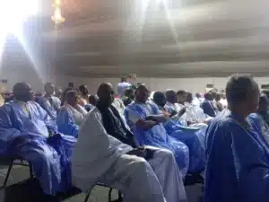 Mauritanie : Les amis du Président vulgarisent le discours du Gorgol à Nouakchott 3 Public et responsables politiques présents lors de la rencontre