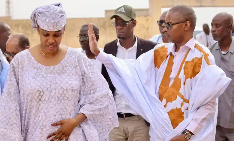 Arrivée de la délégation du Parti de l'Insaf à la commune de Maghama dans la wilaya du Gorgol 1 وصول بعثة حزب الإنصاف إلى مقاطعة مقامة في ولاية كوركول