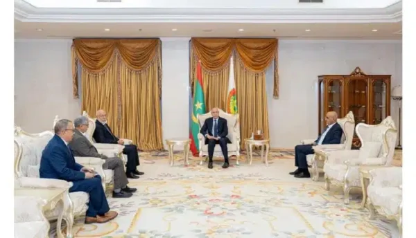 Mauritanie–RASD : Ghazouani reçoit une délégation sahraouie au Palais présidentiel de Nouakchott 2 Photo de Mauritanie–RASD : Ghazouani reçoit une délégation sahraouie au Palais présidentiel de Nouakchott