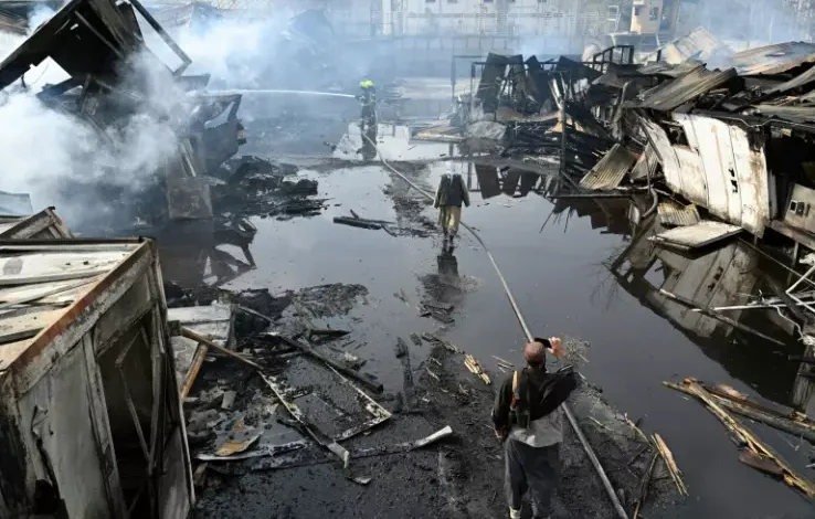 Funérailles de victimes d'une frappe pakistanaise sur Kaboul 1 Funérailles de victimes d'une frappe pakistanaise sur Kaboul