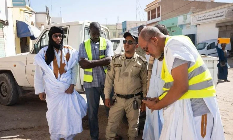 Mauritanie : Lutte contre la spéculation et contrôle des prix 1 Agents ministériels et forces de l'ordre en mission de contrôle des prix en Mauritanie.