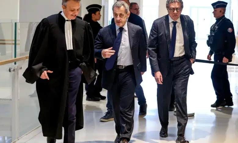Procès Libye : Nicolas Sarkozy réaffirme son innocence en appel 1 Nicolas Sarkozy au procès en appel du financement libyen
