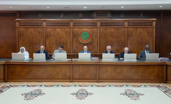 Conseil des Ministres - Mauritanie : Communiqué n° 09/2026 (18 Mars) 1 Réunion du Conseil des Ministres mauritanien sous la présidence de Mohamed Ould Cheikh El-Ghazouani, Palais Présidentiel, Nouakchott.