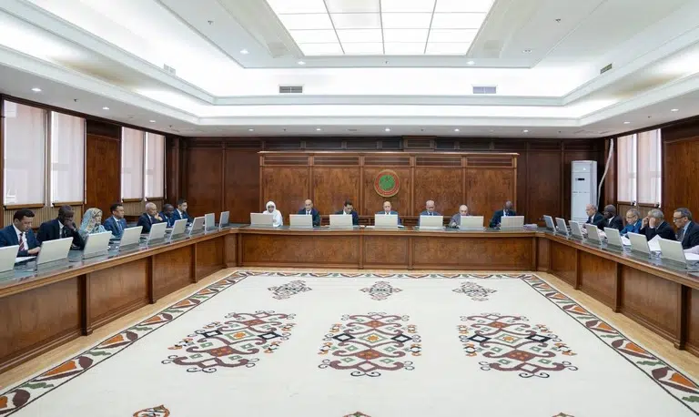 بيان مجلس الوزراء - موريتانيا (22 إبريل 2026) 1 اجتماع مجلس الوزراء بالجمهورية الإسلامية الموريتانية تحت رئاسة صاحب الفخامة محمد ولد الشيخ الغزواني في نواكشوط.