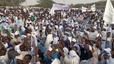 Nouakchott : L'opposition manifeste à la Place des Expositions (Arafat/El Mina) 2 Photo de Nouakchott : L’opposition manifeste à la Place des Expositions (Arafat/El Mina)