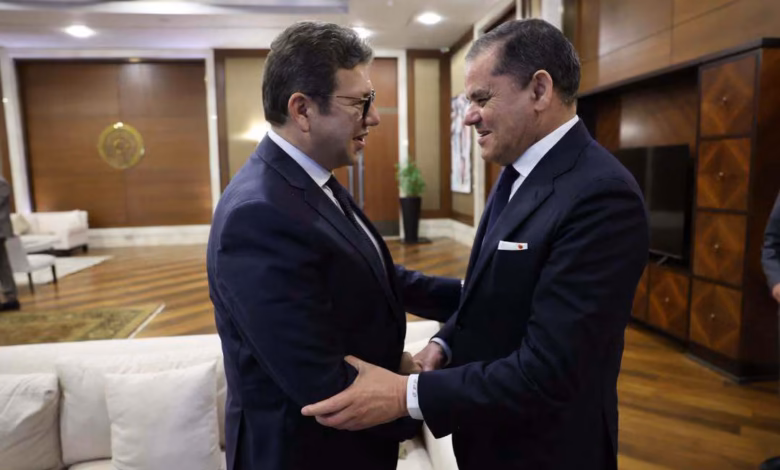 Rencontre au sommet entre l'Égypte et la Libye pour renforcer la coordination politique 1 Le chef du gouvernement libyen et le directeur des renseignements égyptiens ont discuté à Tripoli des évolutions politiques et de la coopération bilatérale.