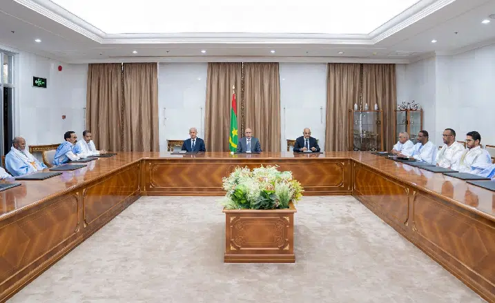 Dialogue politique en Mauritanie : Les coulisses de la réunion de 10h entre Ghazouani et l’opposition