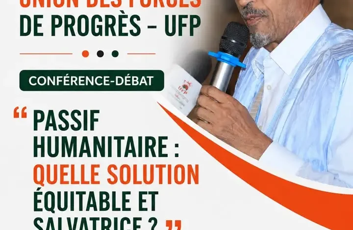Passif humanitaire en Mauritanie : quelle solution équitable et salvatrice ? 1 Passif humanitaire en Mauritanie : quelle solution équitable et salvatrice ?