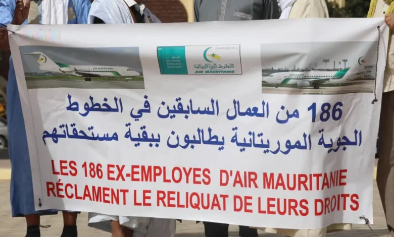 Mauritanie : les Anciens employés Air Mauritanie en liquidation sollicitent l’intervention du président Ghazouani 1 Photo de Mauritanie : les Anciens employés Air Mauritanie en liquidation sollicitent l’intervention du président Ghazouani