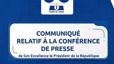 Parti El Insaf – Communiqué n° 14/2026 : À propos de la conférence de presse du Président de la République 3 Photo de Parti El Insaf – Communiqué n° 14/2026 : À propos de la conférence de presse du Président de la République