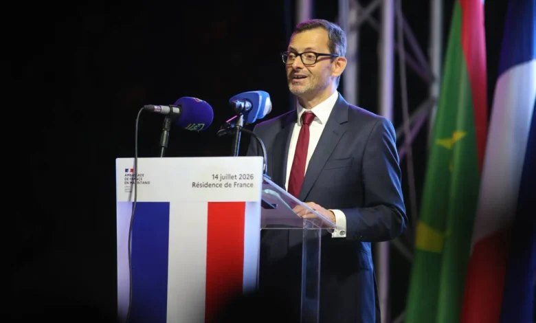 France-Mauritanie : Les dessous d'une alliance économique à 300M€ 1 Discours de l'ambassadeur de France en Mauritanie Emmanuel Besnier lors du 14 juillet à Nouakchott