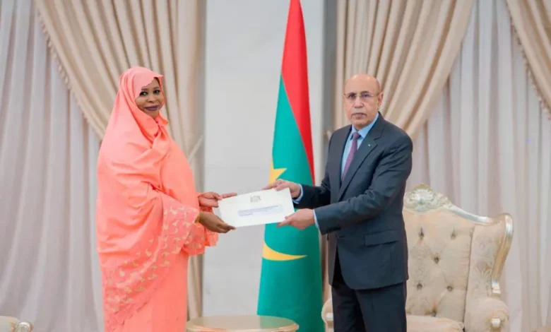 Le président Ghazouani invité officiellement par le Tchad au forum africain de l’eau prévu à N’Djamena 1 Le président Ghazouani invité officiellement par le Tchad au forum africain de l’eau prévu à N’Djamena