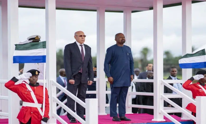 Intégration régionale : Accueil triomphal pour le Président Ghazouani à Freetown par la diaspora mauritanienne 3 Photo de Intégration régionale : Accueil triomphal pour le Président Ghazouani à Freetown par la diaspora mauritanienne