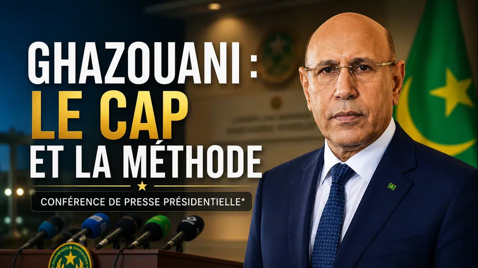 Mohamed Ould Cheikh El Ghazouani : La parole présidentielle à l’épreuve de la presse