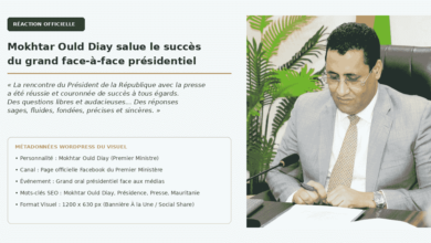 Grand oral du Chef de l’État : Mokhtar Ould Diay salue un exercice démocratique « réussi et fondateur » 2 Photo de Grand oral du Chef de l’État : Mokhtar Ould Diay salue un exercice démocratique « réussi et fondateur »