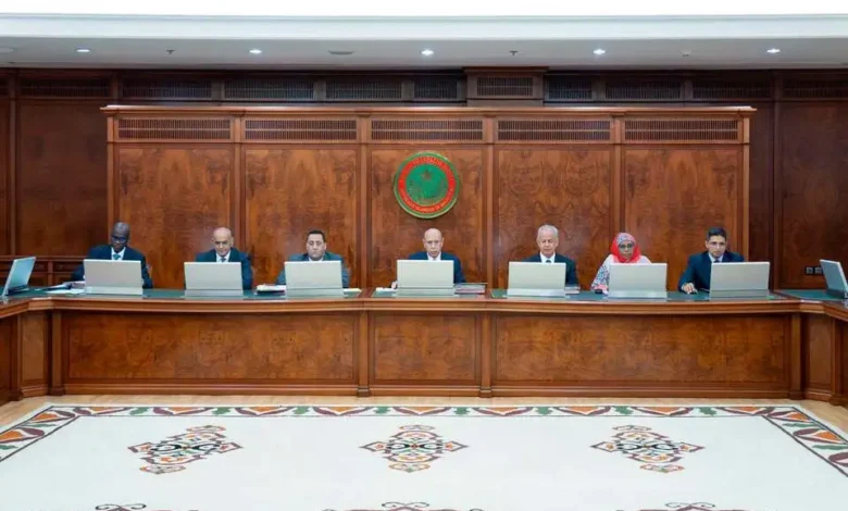 Conseil des Ministres : Communiqué du mercredi 12 Août 2026 1 Mohamed Ould Cheikh El Ghazouani et les membres du gouvernement lors du Conseil des Ministres au Palais Présidentiel de Nouakchott.