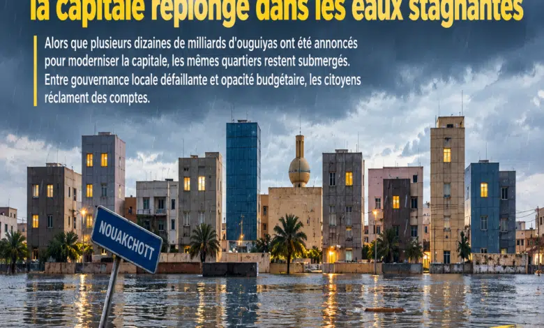 Inondations à Nouakchott : où sont les milliards annoncés pour développer la capitale ? 2 Photo de Inondations à Nouakchott : où sont les milliards annoncés pour développer la capitale ?