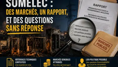SOMELEC : des marchés, un rapport, et des questions sans réponse 2 Photo de SOMELEC : des marchés, un rapport, et des questions sans réponse