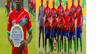 Le doublé de Saine propulse la Gambie U-17 (4-1) face à la Sierra Leone au WAFU-A 2026 2 Photo de Le doublé de Saine propulse la Gambie U-17 (4-1) face à la Sierra Leone au WAFU-A 2026