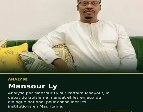 Dialogue national et renoncement en Mauritanie : sortir des pièges politiques 1 Dialogue national et renoncement en Mauritanie : sortir des pièges politiques