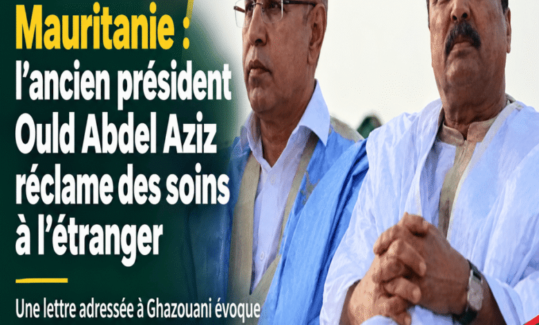Mauritanie : Ould Abdel Aziz réclame des soins à l'étranger à Ghazouani 1 Mohamed Ould Cheikh El Ghazouani et l'ancien président Mohamed Ould Abdel Aziz en tenue traditionnelle mauritanienne