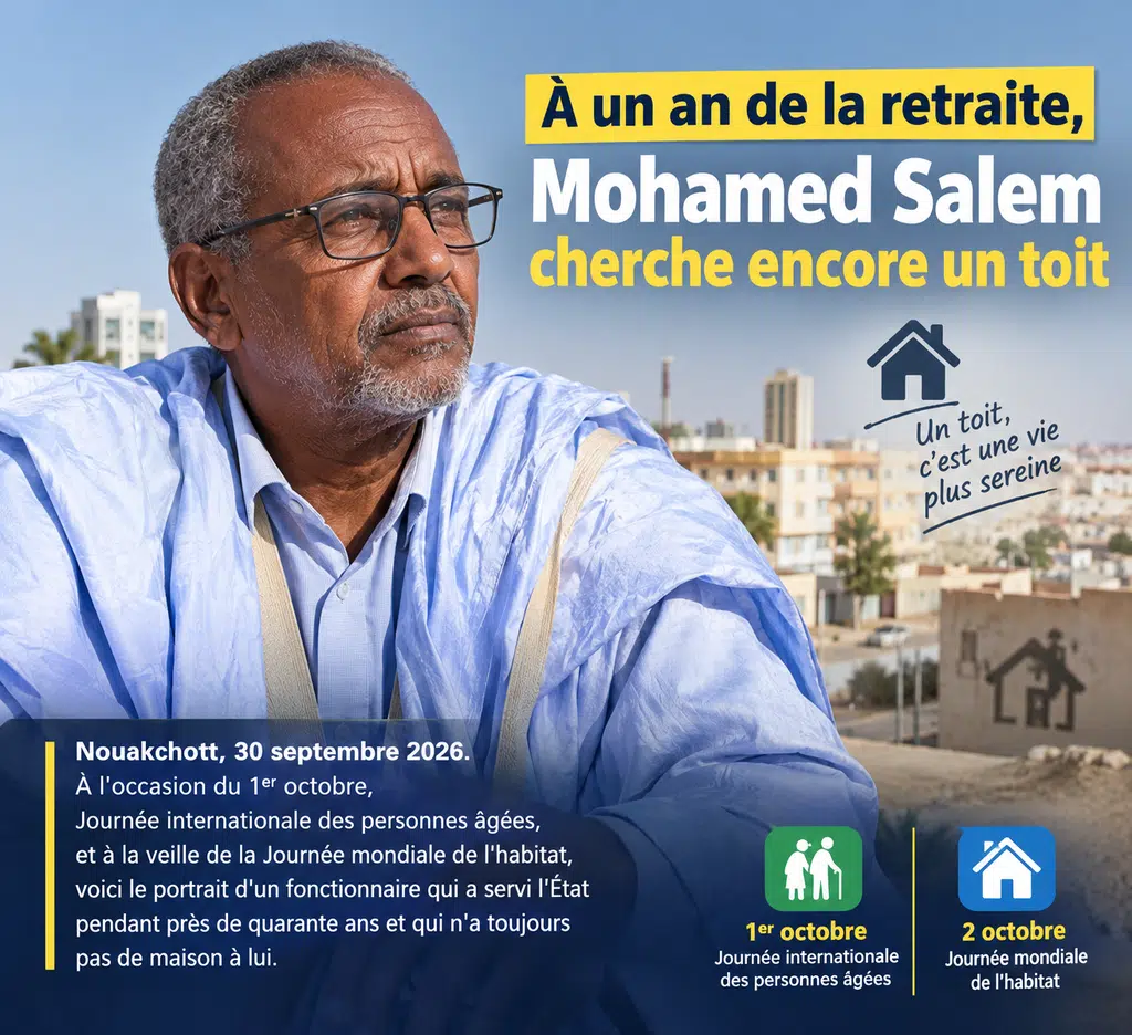 Chronique : À un an de la retraite, Mohamed Salem cherche encore un toit
