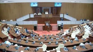 Ouverture de la session parlementaire 2026-2027 en Mauritanie | Assemblée nationale 3 Vue panoramique de l'hémicycle de l'Assemblée nationale à Nouakchott durant la séance plénière