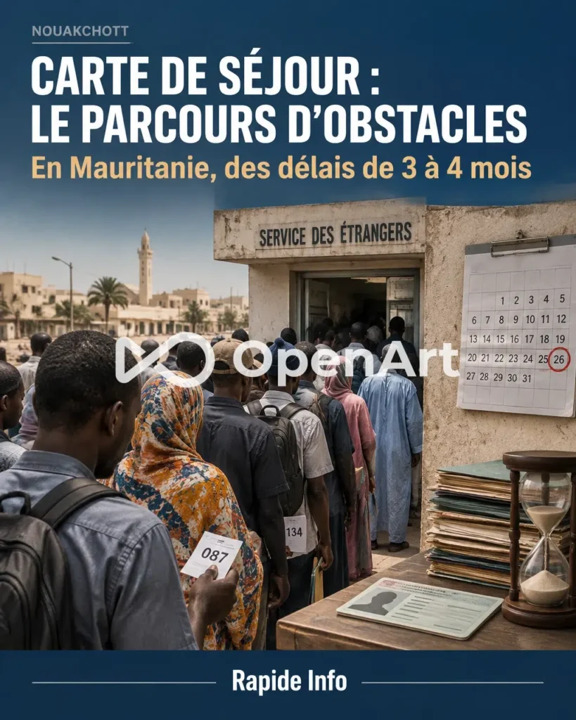 Mauritanie : la carte de séjour, un sésame qui se fait attendre