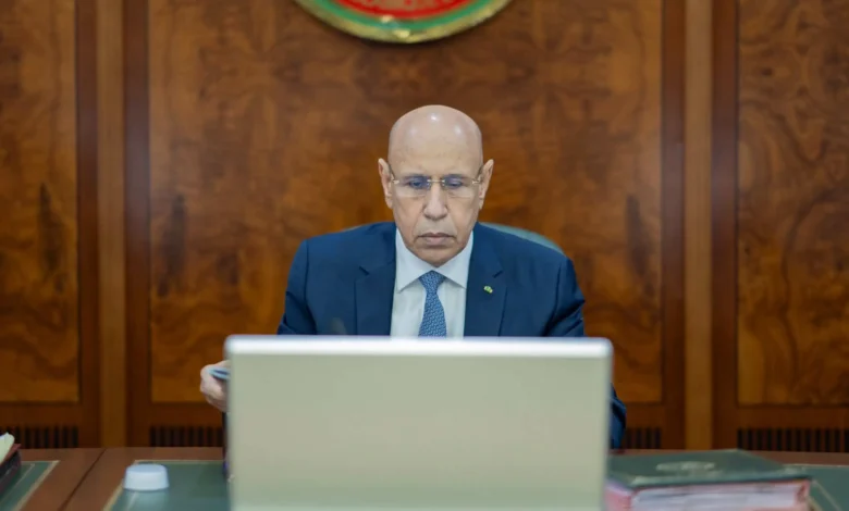 Santé à Nouakchott : Le Président fait le point sur l'ouverture de 28 centres 1 Le Président de la République, Mohamed Ould Cheikh El Ghazouani, présidant une réunion sur l'ouverture de 28 centres de santé à Nouakchott.